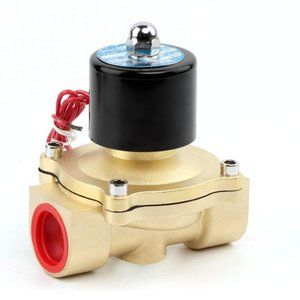 SNS 2W250-N25/AC110V 1"NPT Brass Electric Solenoid Valve Normally Closed Water,A